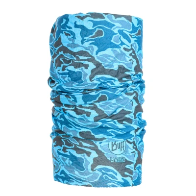 Image of Buff Unisex Half season Tubular Collar 102100 Blue One Size