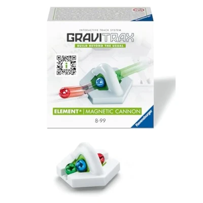 Image of Ravensburger GraviTrax Extension Magnetic Cannon Marble Run STEM, Building and Construction Toys for Kids Age 8 Years +, Blue