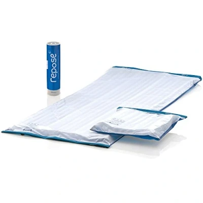 Image of Repose Pressure Relieving Single Mattress Overlay, Cushion and Manual Pump Inflatable Clinically Proven to Prevent Bed Sores Ulcers