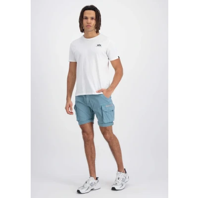 Image of Alpha Industries CREW Shorts, Men&#039;s, Size: 34, Greyblue
