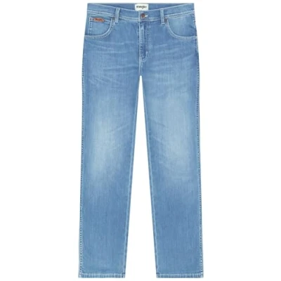 Image of Wrangler Texas Straight leg jeans, Men&#039;s, Size: 32x30, Slate shade