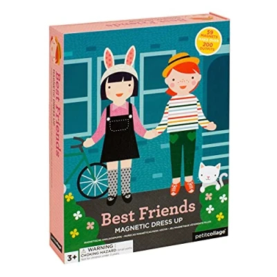 Image of Petit Collage Magnets Game Dressing Figures