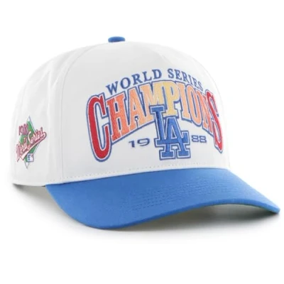 Image of 47 Los Angeles Dodgers Brand World Series Hitch White Snapback Cap
