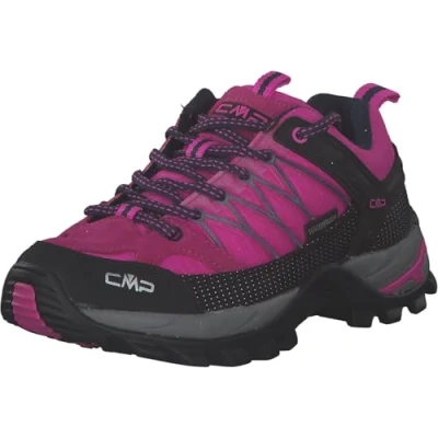 Image of CMP Women&#039;s Rigel Low WMN Trekking Shoe WP, Pink Fluo B.Blue, 3 UK