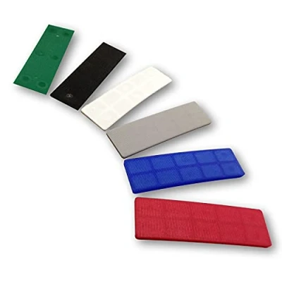 Image of Window Glazing Glass Flat Plastic Packers 100mm x 28mm Several Sizes Available (240, Mixed Bag)