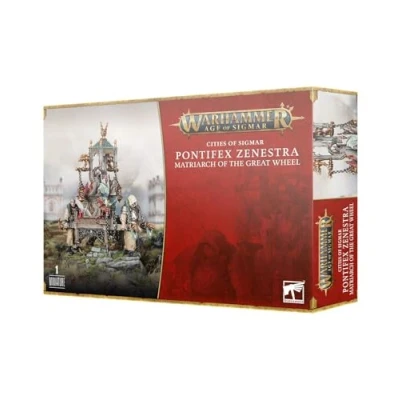 Image of Games Workshop Cities of Sigmar: Pontifex Zenestra, Matriarch the Great Wheel, Black