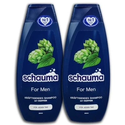 Image of Schauma For Men Shampoo 2 x 400 ml Pack of