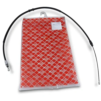Image of 3653000Q0H Brake Cable FEBI BILSTEIN 108023 Left Rear, Right Rear 1545mm VAUXHALL: Movano Mk2, Mk2 Combi, RENAULT: MASTER 3 Kasten,