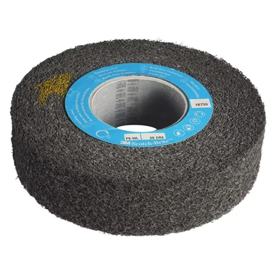 Image of Scotch Brite Finishing Wheel FS WL, 152mm x 25.4mm 25.4mm, 8A MED