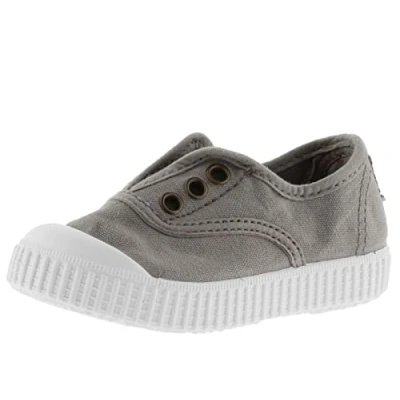 Image of Victoria Inglesa Elastico Tenido Punt, Women&#039;s Low Top Sneakers, Grey (12 Grey), 4.5 UK (37 EU)