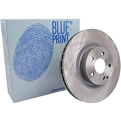 Image of 2044210000, 2044212912, 2114211012, 2114211312, 2114211412 Brake disc BLUE PRINT ADU174302 MERCEDES BENZ: E Class Saloon, T modell, CLS Coupe