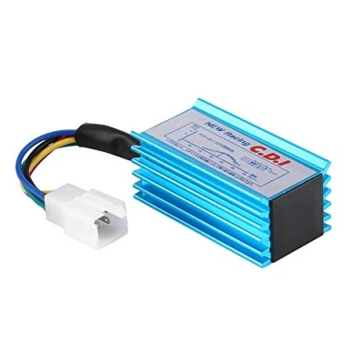 Image of 110cc Pit Bike starter solenoid + 5 Pin Ignition Coil Racing CDI Box for Motorcycle 50cc 70cc 90cc Scooter ATV