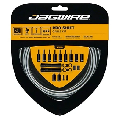 Image of Jagwire PCK501 JGC501 Pro Shift Cable Kit, Ice Grey
