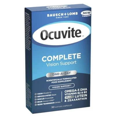 Image of Bausch + Lomb Ocuvite Complete Vision Support 30 Capsules