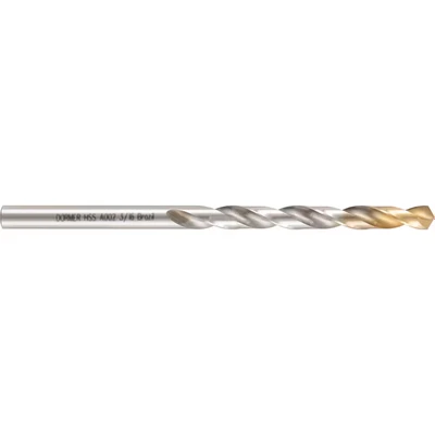 Image of Dormer A002 HSS Tin Coated Tip Jobber Drill Bits 3/16in (Box of 10)