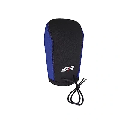 Image of SIMONI RACING GKCB Universal Cover for Lever Knobs, Black/Blue