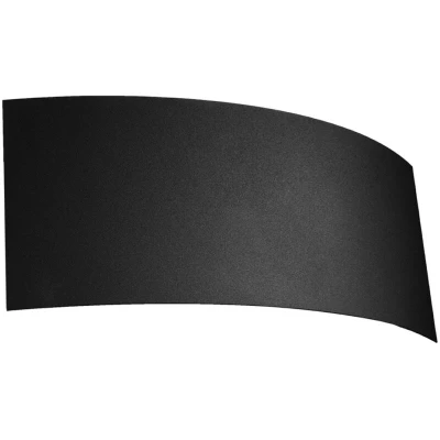Image of Magnus Flush Wall Lamp Black G9