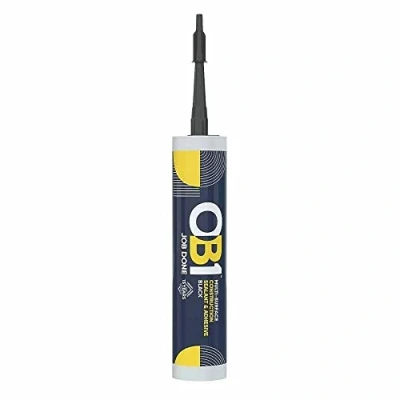Image of OB1 290ml Sealant &amp; Adhesive Anthracite