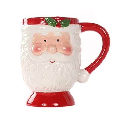 Image of Jingles Christmas Mug Novelty Design Santa Claus