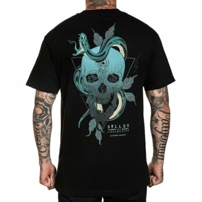 Image of Sullen Men s Amaral Standard Short Sleeve T Shirt Black Leandro Clothi