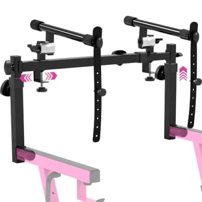 Image of Liquid Stands 2 Tier Keyboard Stand Attachment,Adjustable Electric Digital Piano for 54,88 Key Music Keyboards &amp; Synths,Double Extender Square Tube Z Style (2nd Attachment)