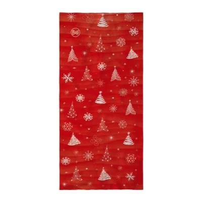 Image of Buff Original Ecostretch Neckwear Fashion Scarf, Red, OneSize