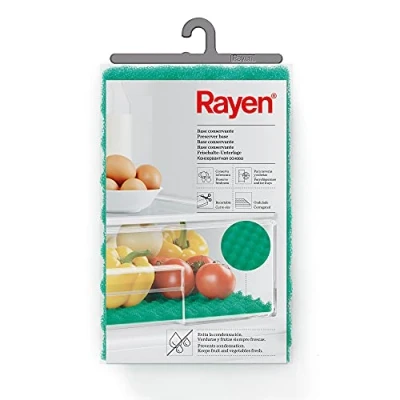 Image of Rayen 6313.50 Refrigerator Drawer Mat, Green, 47 x 30 cm