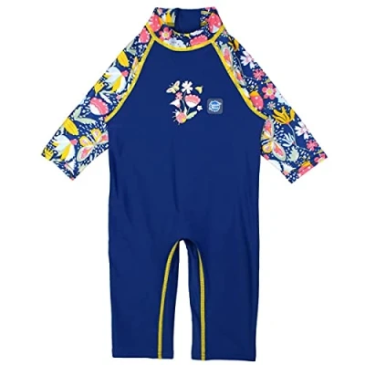 Image of Splash About Unisex Youth Garden Delight 3 4 Years Toddler UV Sunsuit, Delight, UK