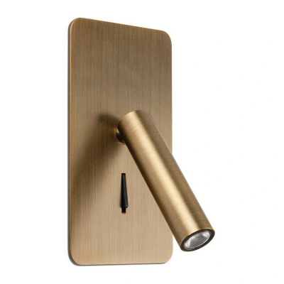 Image of Suau Integrated LED Reading Light Wall Bronze, 3000K