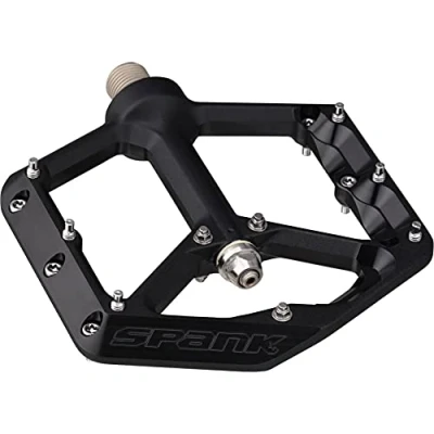 Image of Spank Oozy Reboot Black Unisex Adult Bike Pedals, 100 x mm