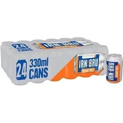 Image of Irn Bru Sugar Free 330ml Cans (Pack of 24) 410240