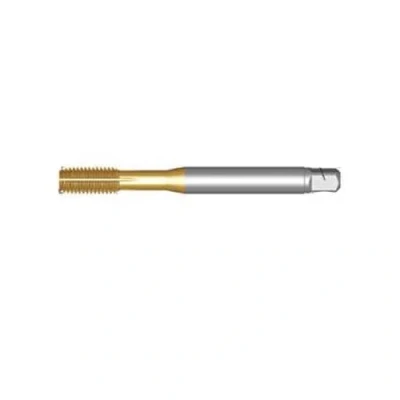 Image of Dormer E294 M6X1 HSS E Fluteless Machine Tap with Oil Grooves TiN Coated