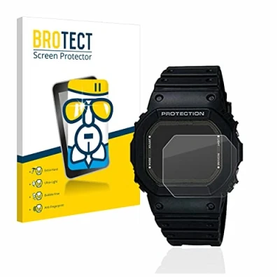 Image of brotect Glass Screen Protector Film compatible with Casio G Shock GW 5000 1JF Foil 9H Protection [Scratch Resistant, High Clarity]