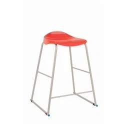 Image of Titan Stool Size 6 685mm Seat Height Red T93 R