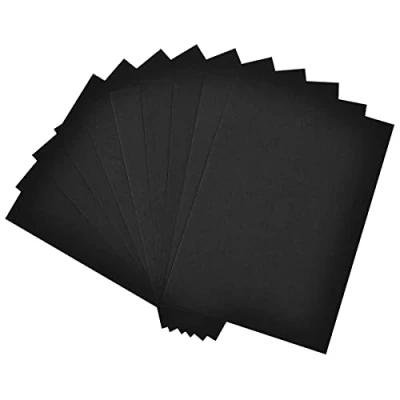 Image of A4 Black 80gsm Printer Copier Inkjet Paper 100 Sheets