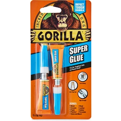 Image of Gorilla Super Glue 3g (Pack of 2)