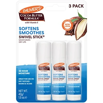 Image of Palmer&#039;s Cocoa Butter Formula Lotion Swivel Stick, 0.5 oz (Pack of 3)