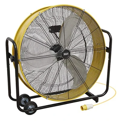 Image of Sealey Hvd30110V Industrial High Velocity Drum Fan 30In 110V