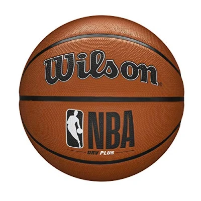 Image of Wilson Basketball, NBA DRV Pro Model, Outdoor, Tackskin Rubber, Size: 6, Brown