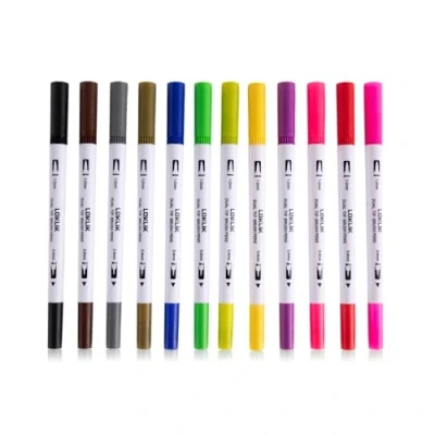 Image of LOKLIK Dual Tip Brush Pens