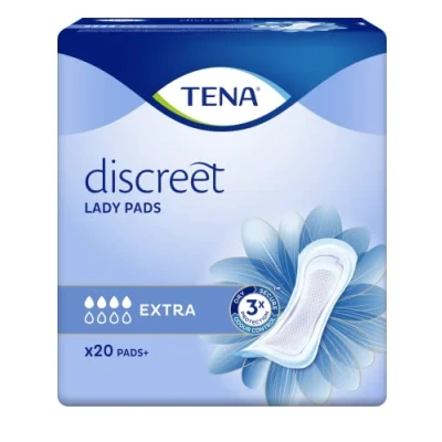 Image of TENA Silhouette Noir Panty Liners Normal Pack of 26