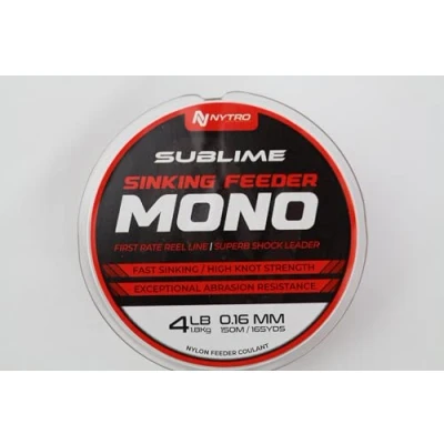 Image of Nytro Sublime Sinking Feeder Mono Nylon 150m 0,16mm (1,8kg) Monofilament