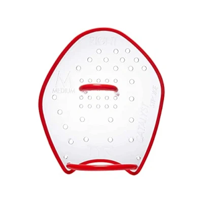 Image of TYR Catalyst Stroke Training Paddles XS, Red