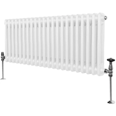 Image of MonsterShop Traditional 2 Column Radiators 300 x 1012mm White