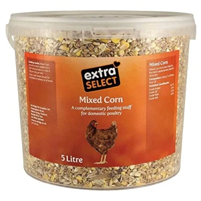 Image of Extra Select Mixed Corn Poultry Feed Tub, 5 Litre