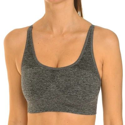 Image of Intimidea Womens SL Sport bra Grey Size Small/Medium