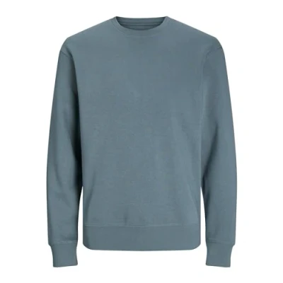Image of JACK &amp; JONES Men&#039;s Jjestar Basic Sweat Crew Neck Noos Sweatshirt, Goblin Blue, S