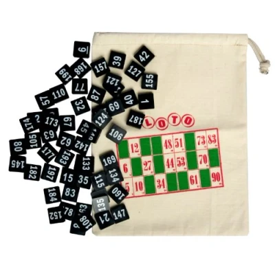 Image of Thomas &amp; Anca Club Supplies Ltd 1 200 Plastic Numbered Discs Draw String Bag for Raffle, Draw, Bingo