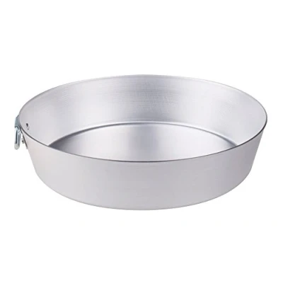 Image of Pentole Agnelli Family Cooking Aluminium Conical Cake Pan With Ring, Diameter 38 Cm.