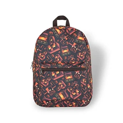 Image of Minecraft Dungeons Backpack, fits A4 with internal padded laptop/tablet pouch